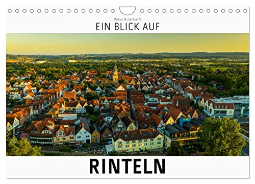 Ein Blick auf Rinteln (Wandkalender 2025 DIN A4 quer), CALVENDO Monatskalender von CALVENDO
