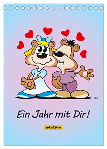 Ein Jahr mit Dir! (Tischkalender 2025 DIN A5 hoch), CALVENDO Monatskalender von CALVENDO