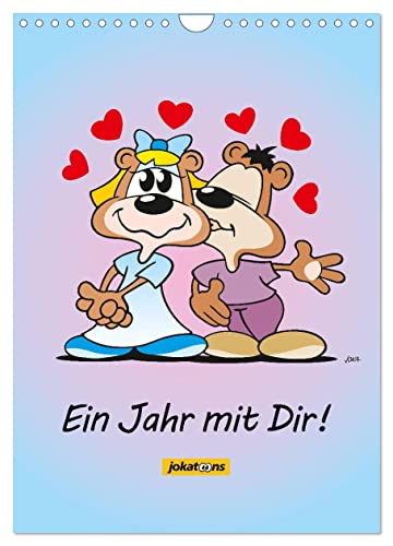 Ein Jahr mit Dir! (Wandkalender 2025 DIN A4 hoch), CALVENDO Monatskalender von CALVENDO