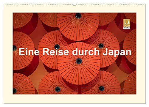 Eine Reise durch Japan (Wandkalender 2025 DIN A2 quer), CALVENDO Monatskalender von CALVENDO
