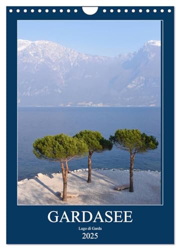Eine zauberhafte Reise um den Gardasee (Wandkalender 2025 DIN A4 hoch), CALVENDO Monatskalender von CALVENDO