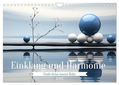 Einklang und Harmonie (Wandkalender 2025 DIN A4 quer), CALVENDO Monatskalender von CALVENDO