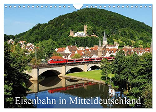 Eisenbahn in Mitteldeutschland (Wandkalender 2025 DIN A4 quer), CALVENDO Monatskalender von CALVENDO
