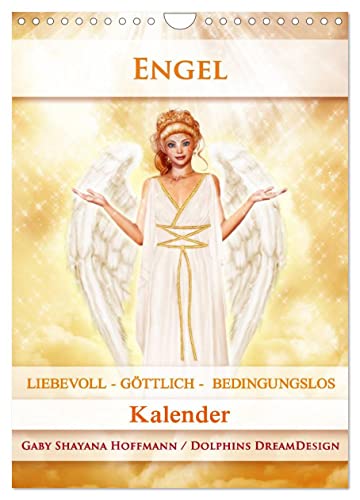 Engel - Kalender (Wandkalender 2025 DIN A4 hoch), CALVENDO Monatskalender von CALVENDO