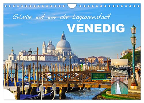 Erlebe mit mir die Lagunenstadt Venedig (Wandkalender 2025 DIN A4 quer), CALVENDO Monatskalender von CALVENDO