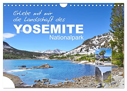Erlebe mit mir die Landschaft des Yosemite Nationalpark (Wandkalender 2025 DIN A4 quer), CALVENDO Monatskalender von CALVENDO