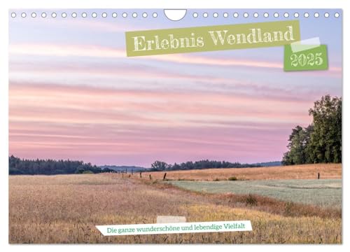 Erlebnis Wendland (Wandkalender 2025 DIN A4 quer), CALVENDO Monatskalender von CALVENDO
