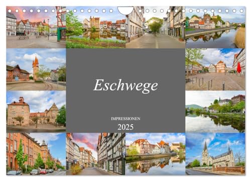 Eschwege Impressionen (Wandkalender 2025 DIN A4 quer), CALVENDO Monatskalender von CALVENDO
