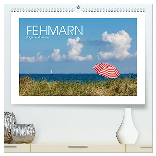 FEHMARN - Magische Momente (hochwertiger Premium Wandkalender 2025 DIN A2 quer), Kunstdruck in Hochglanz von CALVENDO