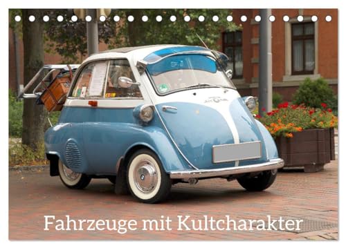 Fahrzeuge mit Kultcharakter (Tischkalender 2025 DIN A5 quer), CALVENDO Monatskalender von CALVENDO