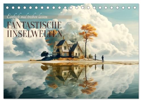 Fantastische Inselwelten (Tischkalender 2026 DIN A5 quer), CALVENDO Monatskalender von CALVENDO
