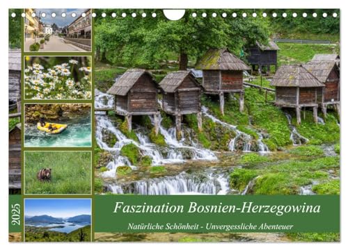 Faszination Bosnien-Herzegowina (Wandkalender 2025 DIN A4 quer), CALVENDO Monatskalender von CALVENDO