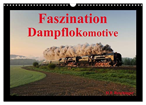 Faszination Dampflokomotive (Wandkalender 2025 DIN A3 quer), CALVENDO Monatskalender von CALVENDO