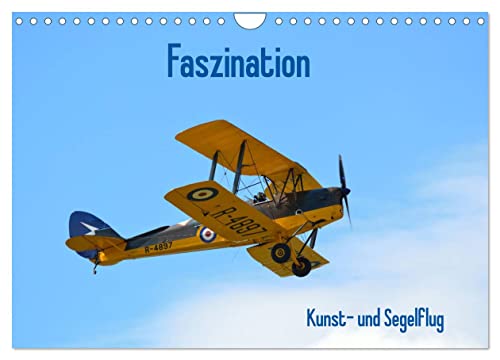 Faszination Kunst- und Segelflug (Wandkalender 2025 DIN A4 quer), CALVENDO Monatskalender von CALVENDO