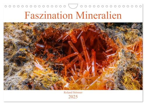 Faszination Mineralien (Wandkalender 2025 DIN A4 quer), CALVENDO Monatskalender von CALVENDO