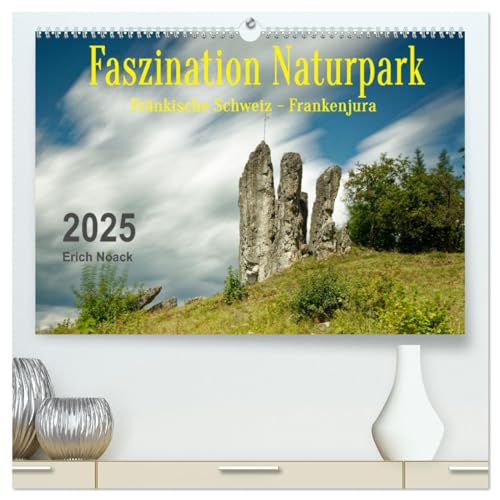 Faszination Naturpark Fränkische Schweiz - Frankenjura (hochwertiger Premium Wandkalender 2025 DIN A2 quer), Kunstdruck in Hochglanz von CALVENDO
