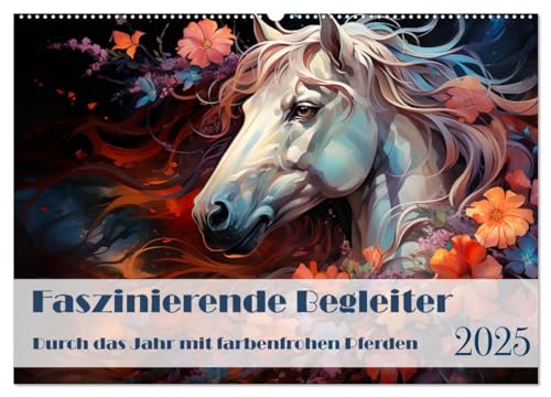 Faszinierende Begleiter (Wandkalender 2025 DIN A2 quer), CALVENDO Monatskalender von CALVENDO