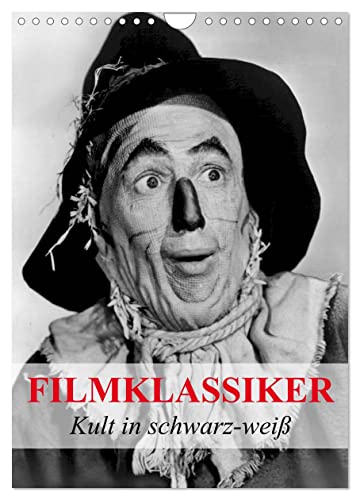 Filmklassiker - Kult in schwarz-weiß (Wandkalender 2025 DIN A4 hoch), CALVENDO Monatskalender von CALVENDO