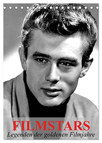 Filmstars - Legenden der goldenen Filmjahre (Tischkalender 2025 DIN A5 hoch), CALVENDO Monatskalender von CALVENDO