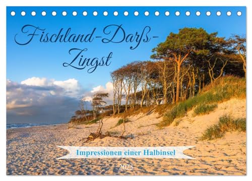 Fischland-Darß-Zingst 2025 Impressionen einer Halbinsel (Tischkalender 2025 DIN A5 quer), CALVENDO Monatskalender von CALVENDO