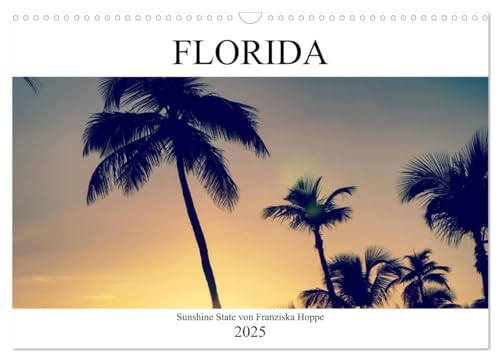 Florida - Sunshine State (Wandkalender 2025 DIN A3 quer), CALVENDO Monatskalender von CALVENDO
