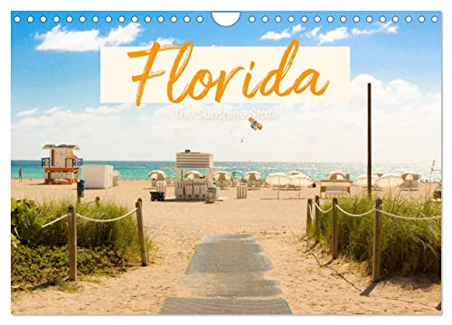 Florida - The Sunshine State (Wandkalender 2025 DIN A4 quer), CALVENDO Monatskalender von CALVENDO