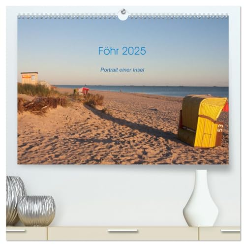 Föhr 2025. Porträt einer Insel (hochwertiger Premium Wandkalender 2025 DIN A2 quer), Kunstdruck in Hochglanz von CALVENDO