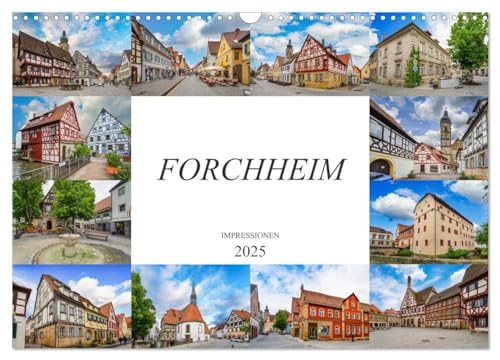 Forchheim Impressionen (Wandkalender 2025 DIN A3 quer), CALVENDO Monatskalender von CALVENDO