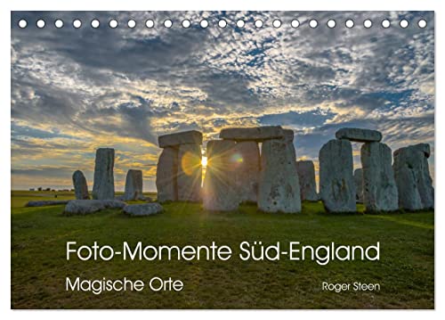 Foto-Momente Süd-England - Magische Orte (Tischkalender 2025 DIN A5 quer), CALVENDO Monatskalender von CALVENDO