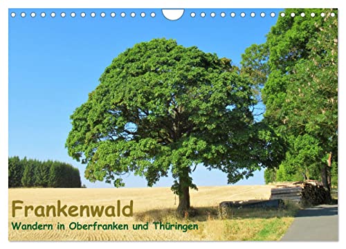 Frankenwald - Wandern in Oberfranken und Thüringen (Wandkalender 2025 DIN A4 quer), CALVENDO Monatskalender von CALVENDO