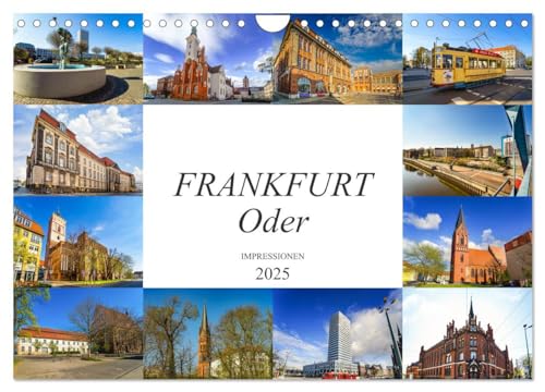 Frankfurt Oder Impressionen (Wandkalender 2025 DIN A4 quer), CALVENDO Monatskalender von CALVENDO