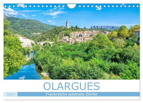 Frankreichs schönste Dörfer - Olargues (Wandkalender 2025 DIN A4 quer), CALVENDO Monatskalender von CALVENDO