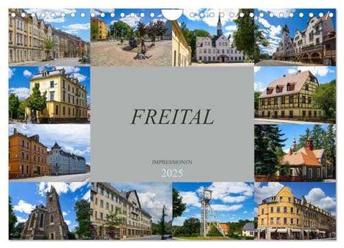 Freital Impressionen (Wandkalender 2025 DIN A4 quer), CALVENDO Monatskalender von CALVENDO