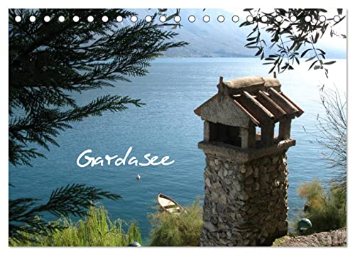 Gardasee (Tischkalender 2025 DIN A5 quer), CALVENDO Monatskalender von CALVENDO