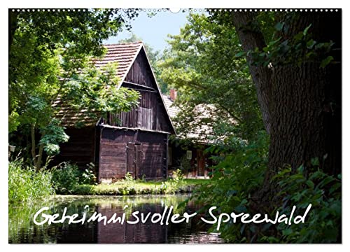 Geheimnisvoller Spreewald (Wandkalender 2025 DIN A2 quer), CALVENDO Monatskalender von CALVENDO