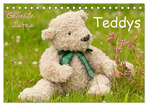 Geliebte Bären - Teddys (Tischkalender 2025 DIN A5 quer), CALVENDO Monatskalender von CALVENDO