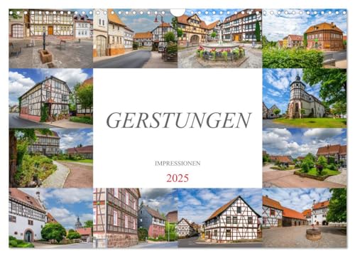 Gerstungen Impressionen (Wandkalender 2025 DIN A3 quer), CALVENDO Monatskalender von CALVENDO