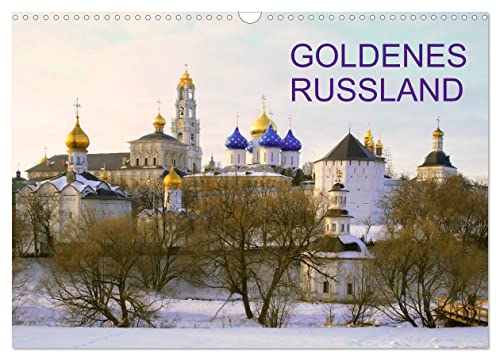 Goldenes Russland (Wandkalender 2025 DIN A3 quer), CALVENDO Monatskalender von CALVENDO
