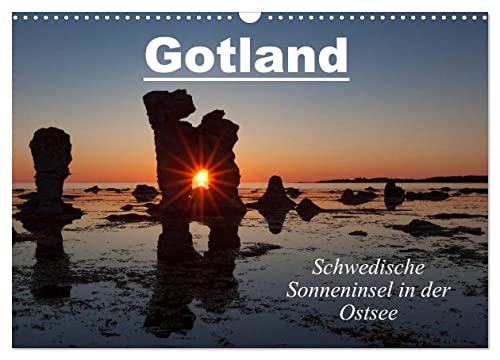 Gotland - Sonneninsel in der Ostsee (Wandkalender 2025 DIN A3 quer), CALVENDO Monatskalender von CALVENDO