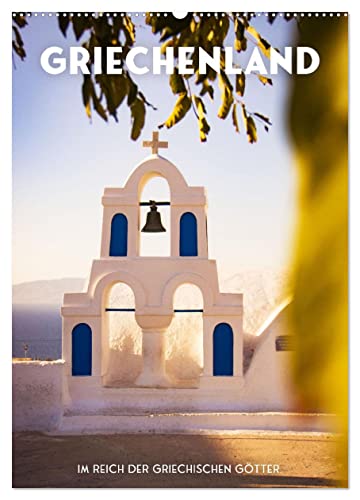 Griechenland - Im Reich der griechischen Götter. (Wandkalender 2025 DIN A2 hoch), CALVENDO Monatskalender von CALVENDO