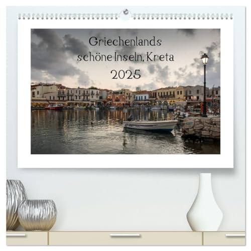 Griechenlands schöne Inseln, Kreta (hochwertiger Premium Wandkalender 2025 DIN A2 quer), Kunstdruck in Hochglanz von CALVENDO