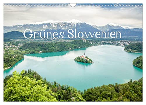 Grünes Slowenien (Wandkalender 2025 DIN A3 quer), CALVENDO Monatskalender von CALVENDO