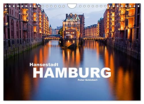 Hansestadt Hamburg (Wandkalender 2025 DIN A4 quer), CALVENDO Monatskalender von CALVENDO