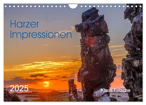 Harzer Impressionen (Wandkalender 2025 DIN A4 quer), CALVENDO Monatskalender von CALVENDO