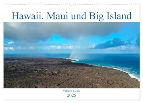 Hawaii, Maui und Big Island (Wandkalender 2025 DIN A2 quer), CALVENDO Monatskalender von CALVENDO