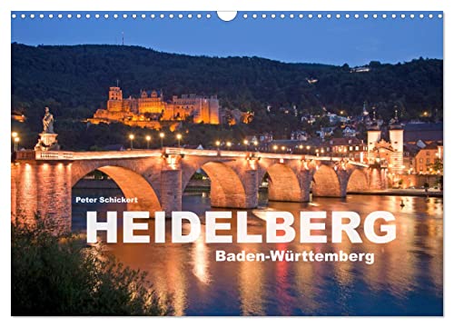 Heidelberg - Baden-Württemberg (Wandkalender 2025 DIN A3 quer), CALVENDO Monatskalender von CALVENDO