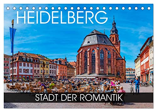 Heidelberg - Stadt der Romantik (Tischkalender 2026 DIN A5 quer), CALVENDO Monatskalender von CALVENDO