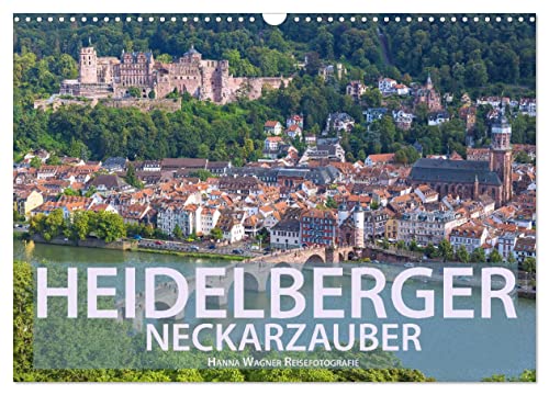 Heidelberger Neckarzauber (Wandkalender 2025 DIN A3 quer), CALVENDO Monatskalender von CALVENDO