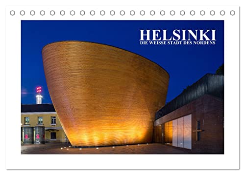 Helsinki - Die weiße Stadt des Nordens (Tischkalender 2025 DIN A5 quer), CALVENDO Monatskalender von CALVENDO