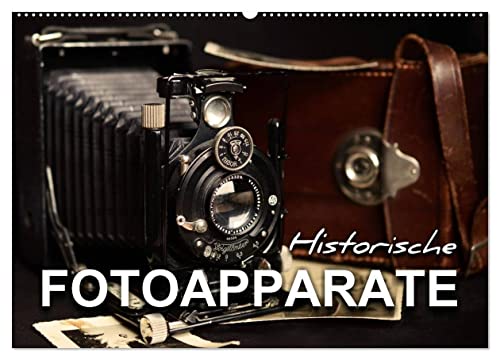 Historische Fotoapparate (Wandkalender 2025 DIN A2 quer), CALVENDO Monatskalender von CALVENDO